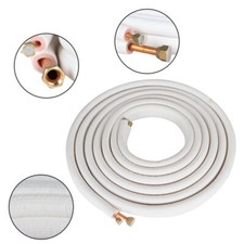 25 Feet 1/4"-1/2" Dia. Cooling Connection Pipe For Mini Split Heat Pump Systems