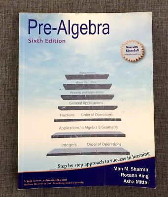 Pre-Algebra Sixth Edition 