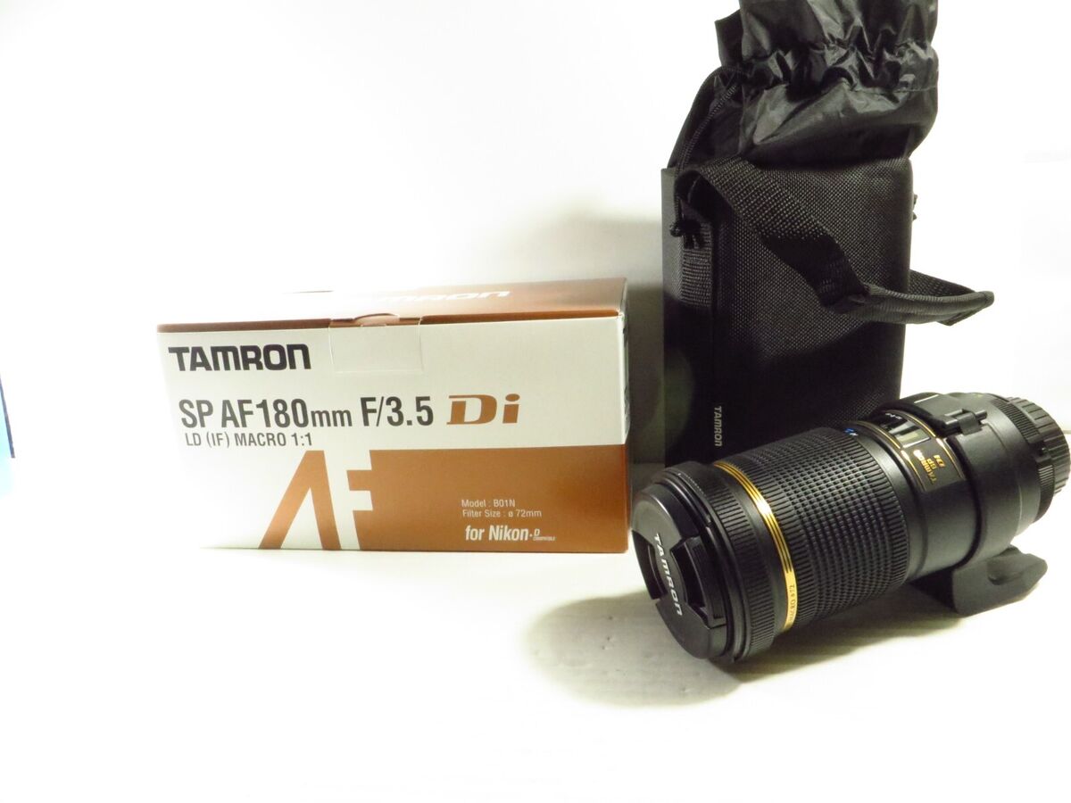 TAMRON SP 180mm F/3.5 Di LD IF MACRO 1:1/Model B01N (Nikon TAMRON SP 180mm F/3.5 Di LD IF MACRO 1:1/Model B01N (Nikon