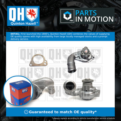 Water Pump fits FORD COURIER 1.3 96 to 03 Coolant QH 1000398 1020567 1109341 New