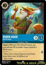 Lorcana TCG Robin Hood - Eye for Detail Archazia's Island 170/204 Near Mint
