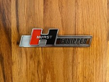 Vintage Hurst Equipped Emblem