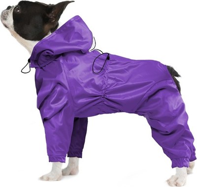 Dog Raincoat Reflective Pet Poncho, Size XXL