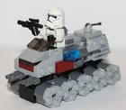 2014 Retired Star Wars Microfighter Lego set #75028 Clone Turbo Tank complete!
