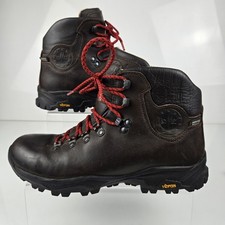 Lomer Keswick MTX Brown Lace Up Leather Vibram Sole Walking Boots UK6 Mer-tex