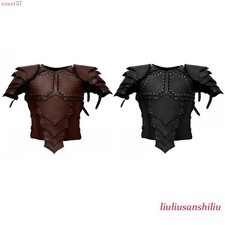 Medieval Gladiator Attire Knight Armor PU Leather Armor Cosplay Costumes Props
