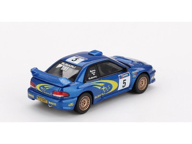 MINIGT Subaru Impreza WRC99#15 1999 Rally Australia Winner scala 1:64 cod.986 - Immagine 3 di 4