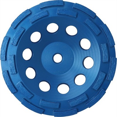 United Abrasives-SAIT 49022 4x5/8-11 Double Row Diamond Cup