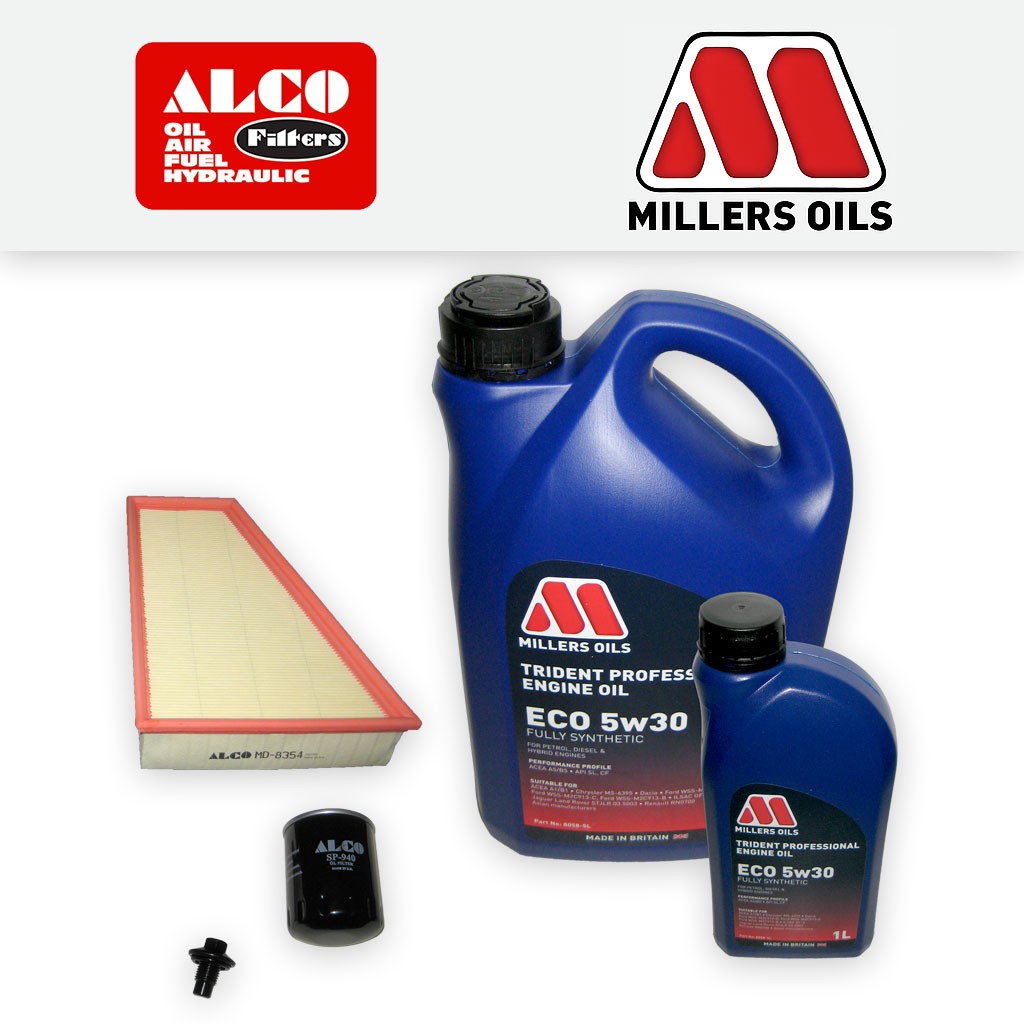 SERVICE KIT FORD MONDEO MK4 1.8 TDCI OIL AIR FILTERS +ECO OIL (2007-2015)