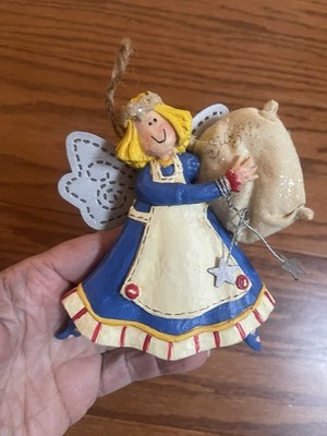 Gooseberry Patch Christmas Ornament Sugar BAKER Angel ~5 