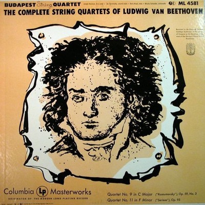 Budapest String Quartet, Ludwig van Beethoven, The Complete String Quartets Of L