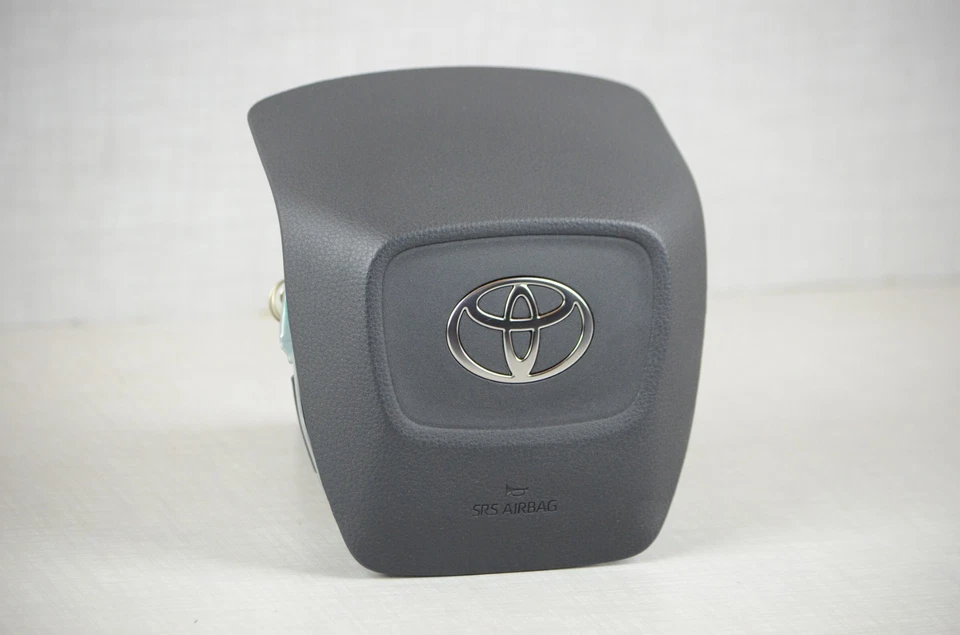 Airbag volante conductor izquierdo Toyota Prius 2023-2026 negro genuino OEM Foto 3 de 4