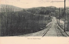 Postcard Railway Tracks Over The Holyoke Range 1904 X383