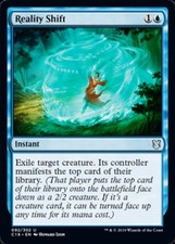 1x Reality Shift NM-Mint, English Commander 2019 MTG Magic
