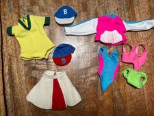Vintage barbie Clothes Lot - Swim, Cheer, Sporty