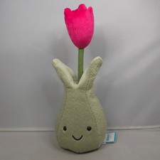 BNWT Jellycat - Fuchsia Sweet Sproutling - Small Plush Soft Toy 9" Rare Flower
