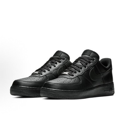Men's Air Force 1 '07 Low Triple Black/White/Brown Classic Sneakers US Size 7-12