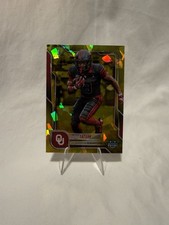 2025 Bowman Chrome U Sapphire Taylor Tatum 1st Yellow Sapphire /75 Oklahoma