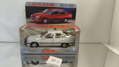 Kingstar 1:35 Daewoo Lemans White Korea Near Mint in Box #7