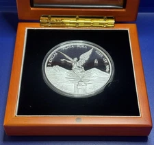 🇺🇸2020Mexico Libertad 5oz 1Proof Silver Coin in Capsule&Gift Box Minted 2,950