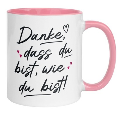 Tasse Kollegin   Danke dass du bist wie du bist   Geschenk Beste Arbeitskollegin
