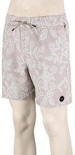 RVCA VA Elastic Volley Shorts - Pale Mauve - New