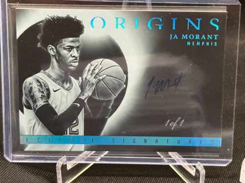 2025-26 Panini Origins Eclipse Signatures Ja Morant Auto #1/1 Grizzlies Rare