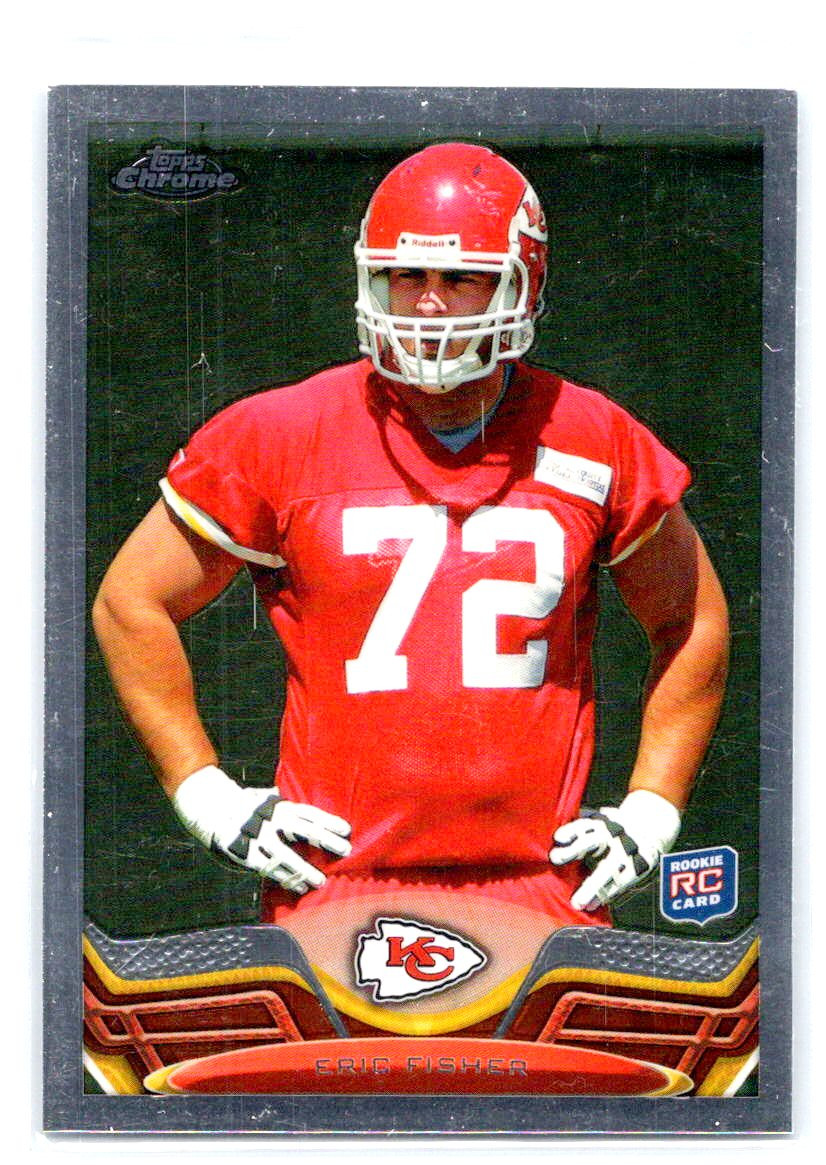 2013 Topps Chrome #166 Eric Fisher