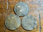 Lot of 3 Italy 🇮🇹 1861-M (Milan) 2 Centesimi (Bent/damaged) KM#2.1 — photo 2