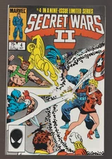 Secret Wars II #4 (Marvel Comics October 1985)