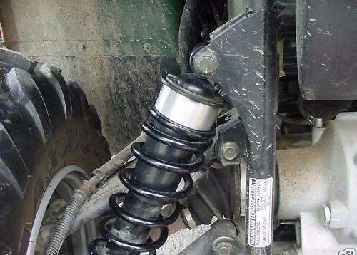 [SR] Yamaha Big Bear Wolverine 350 400 450 ATV kit espaçador de elevação completo 2" PRETO - Imagem 4 de 4