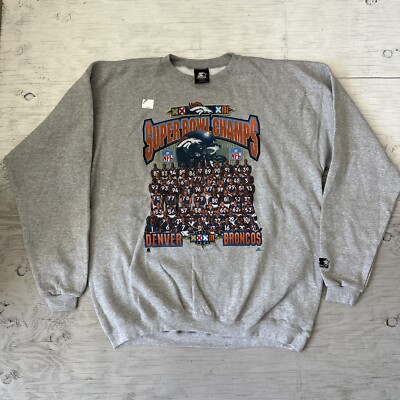 80s-90s DENVER BRONCOS VINTAGE ラグランスウェット 90s Denver Broncos NFL Sweatshirt - Men's XL – Flying Apple