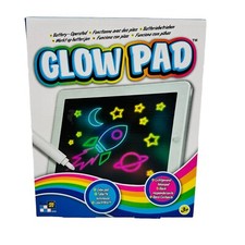 Glow Pad Beleuchtetes Zeichenbrett Schreibtafel 7 Farben Kinder Malbrett