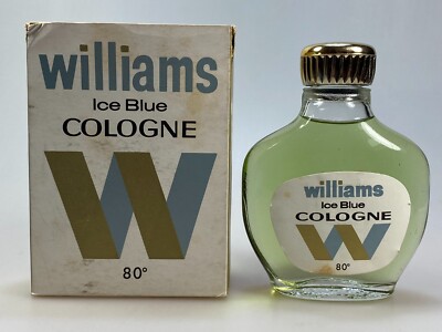 Williams Ice Blue Cologne Splash 100ml Vintage