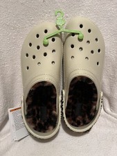 Zoccolo Crocs Classic Foderato Animal Remix 207842-2Y9 Taglia 13M/15W Nuovo Con Etichette