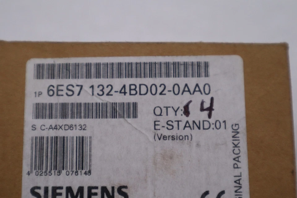 LOT OF 4 - NEW Siemens 6ES7 132-4BD02-0AA0 Digital Output Module STOCK L-397-C - Image 2 of 2