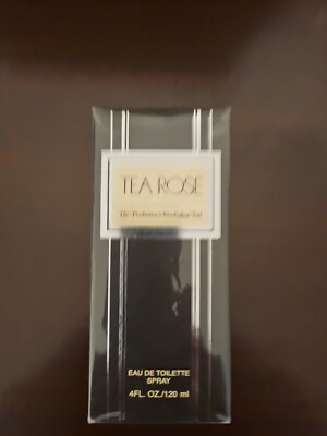 Tea Rose Perfume by Perfumers workshop 4 oz / 120 ml EDT Spray for Women New