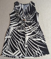 Elementz Womens Size 1X Polyester Blend Sleeveless Dress 24