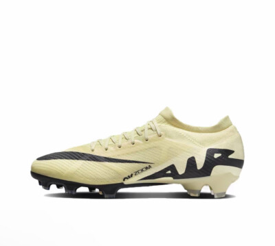 NIKE ZOOM MERCURIAL VAPOR 15 PRO FG LEMONADE YELLOW-BLACK Men SZS