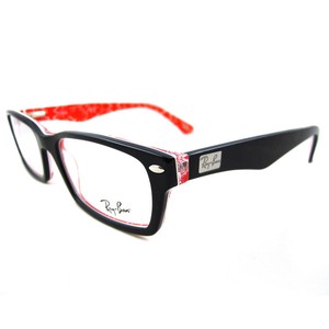 ray ban glasses red inside