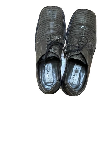Mezlan Platinum Veneto Gray Genuine 