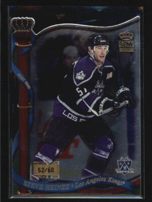 STEVE HEINZE 2001/02 01/02 CROWN ROYALE #68 PREMIERE DATE #52/60 AF5378