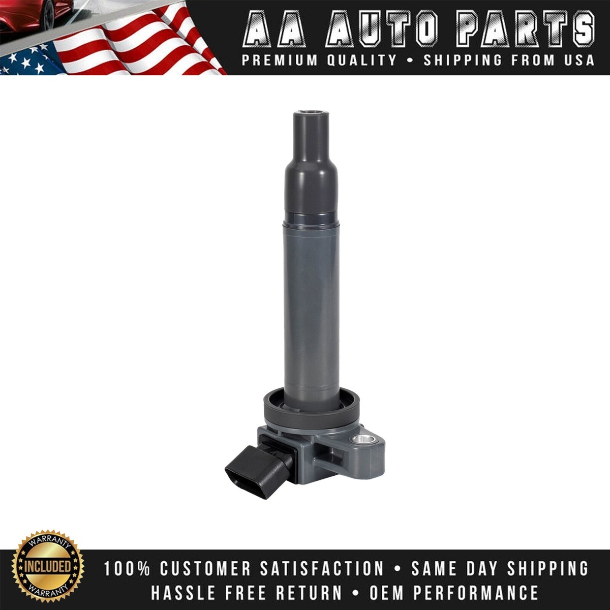 8 Ignition Coil & 8 NGK Platinum Spark Plug for Toyota