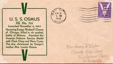 1943 - US Somus DE #701 - Bay City, Mich - F35230