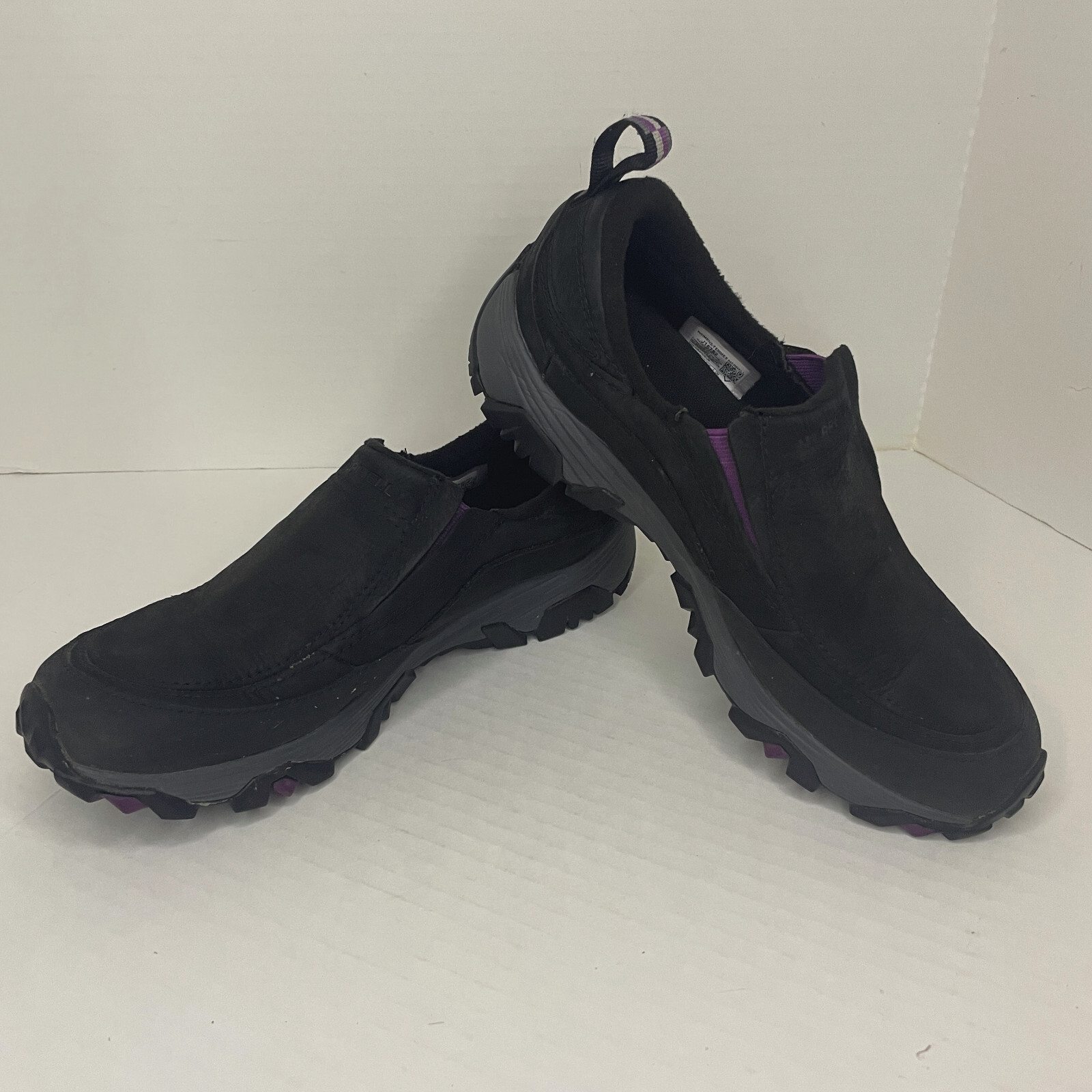 Scarpa Merrell ColdP donna taglia 8 ghiaccio + moc impermeabile Vibram Artic Grip J15752