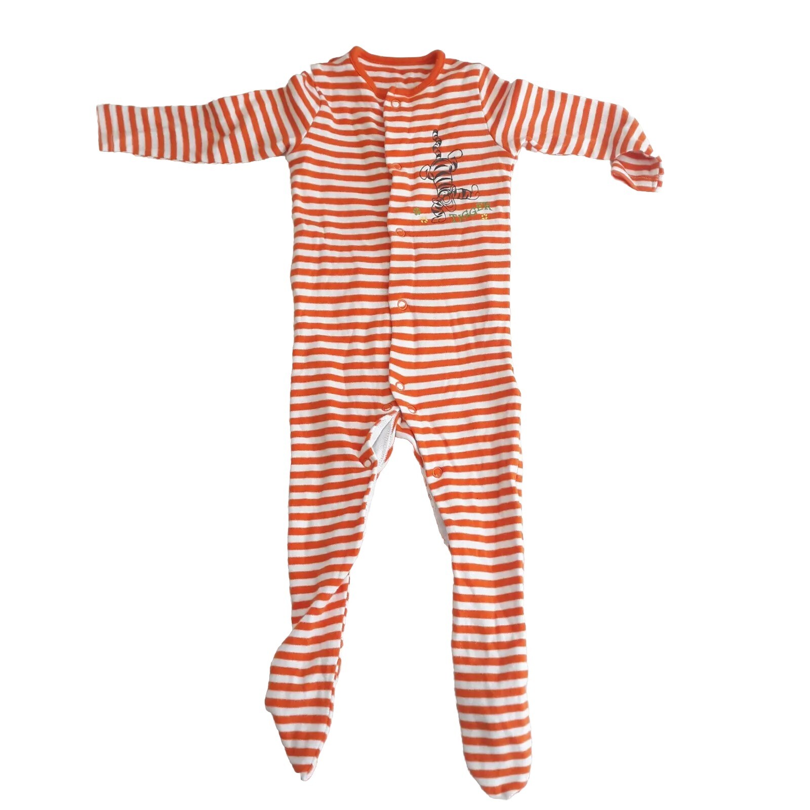 Disney Tigger Babygrow Sleepsuit Baby   3-6 Months Winnie the Pooh