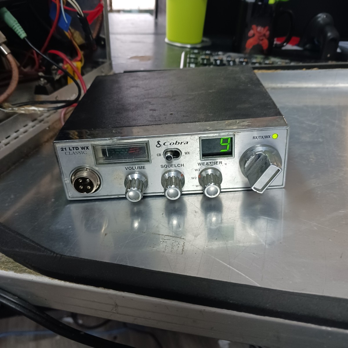 ギター ABC antiques Radio 066-1023-00 King Radio KR-85 ADF Receiver has Tray, 14 Volts