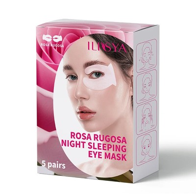 Wrinkle Eye Mask Deep Hydrating Moisturizing Eye Patches Smooth Skin 5 Pairs
