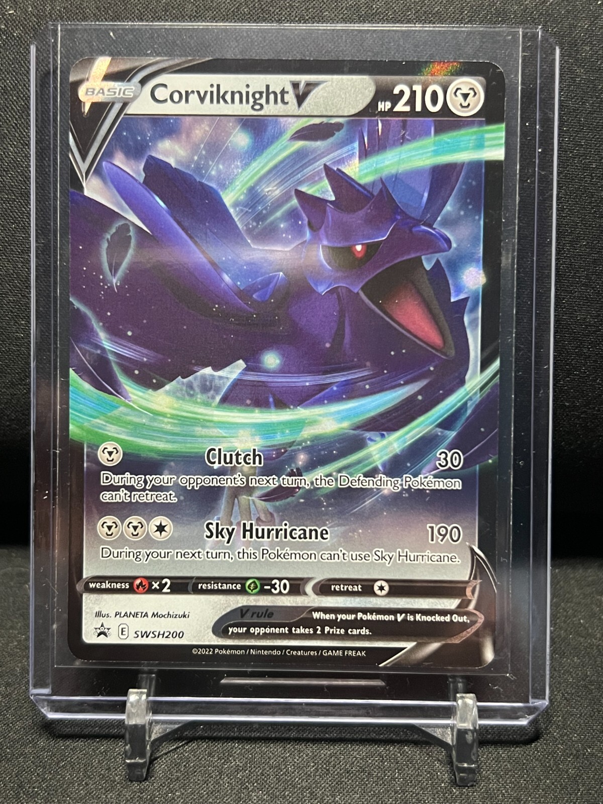 Corviknight V SWSH200 Black Star Promo Holo Pokémon 2022 Sword & Shield NM