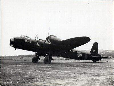 KURZER STIRLING MK.3 BOMBER VINTAGE ORIGINAL HERSTELLER GESTEMPELT FOTO RAF 2